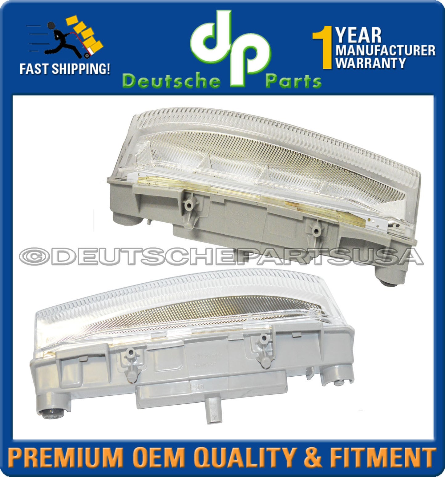FRONT DAYTIME RUNNING FOG LIGHT LH + RH SET LED MERCEDES 2049069000 / 2049068900