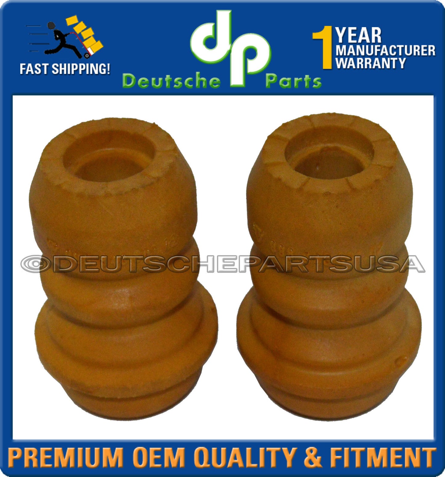 GENUINE Porsche 996 911 Boxster Cayman Strut Shock Mount Bump Stop L+R Set of 2