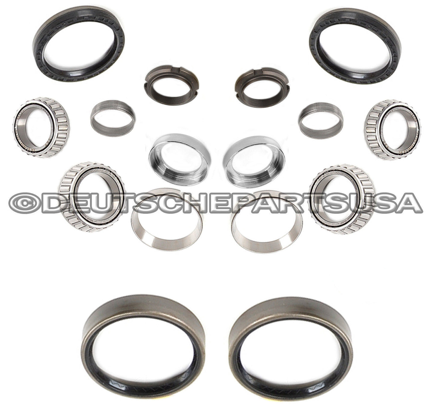 MERCEDES W115 W123 W116 W126 REAR WHEEL BEARING KIT 2 x 1233500068 LEFT + RIGHT