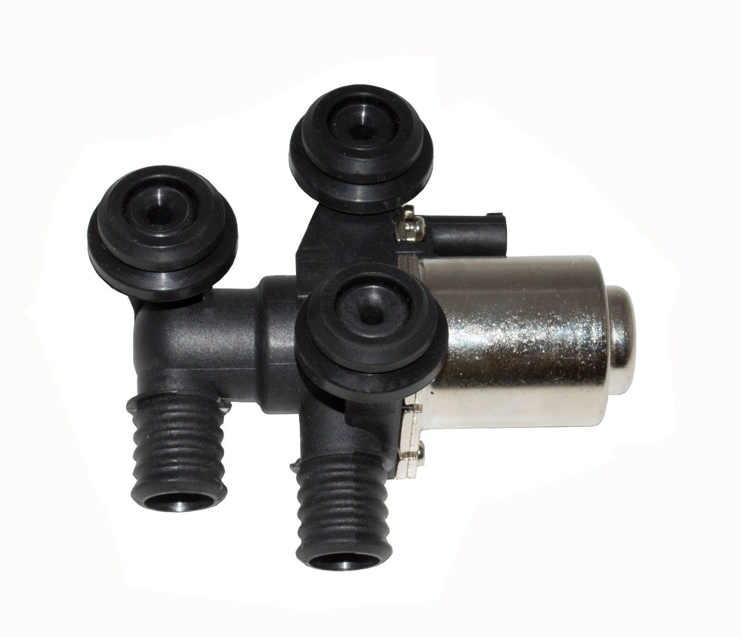 HVAC HEATER CONTROL VALVE SOLENOID + WATER ENGINE INLET COOLANT PIPE BMW E46 - 3