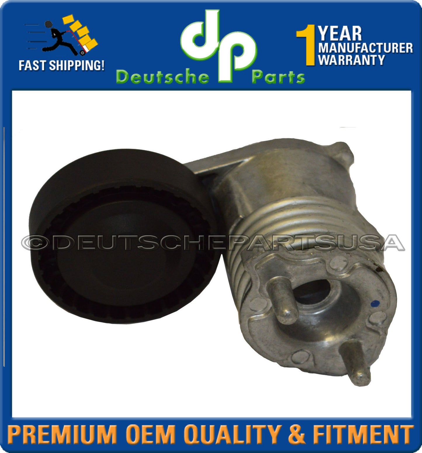 A/C Compressor to Crankshaft Belt Tensioner For Volvo C30 C70 S40 V50 31251654