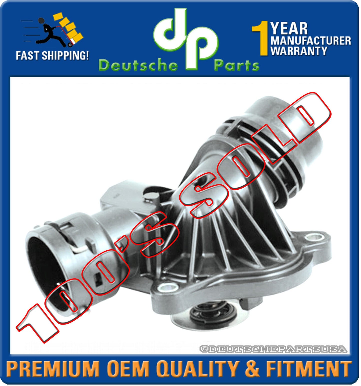 Thermostat + Housing 11 51 7 789 014 for BMW E46 E90 120i 118d 320d 330xd