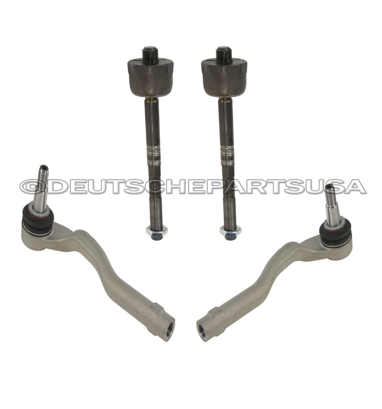 Porsche Macan Front UPPER LOWER Control Arm Ball Joint Tie Rod Suspension Kit 16
