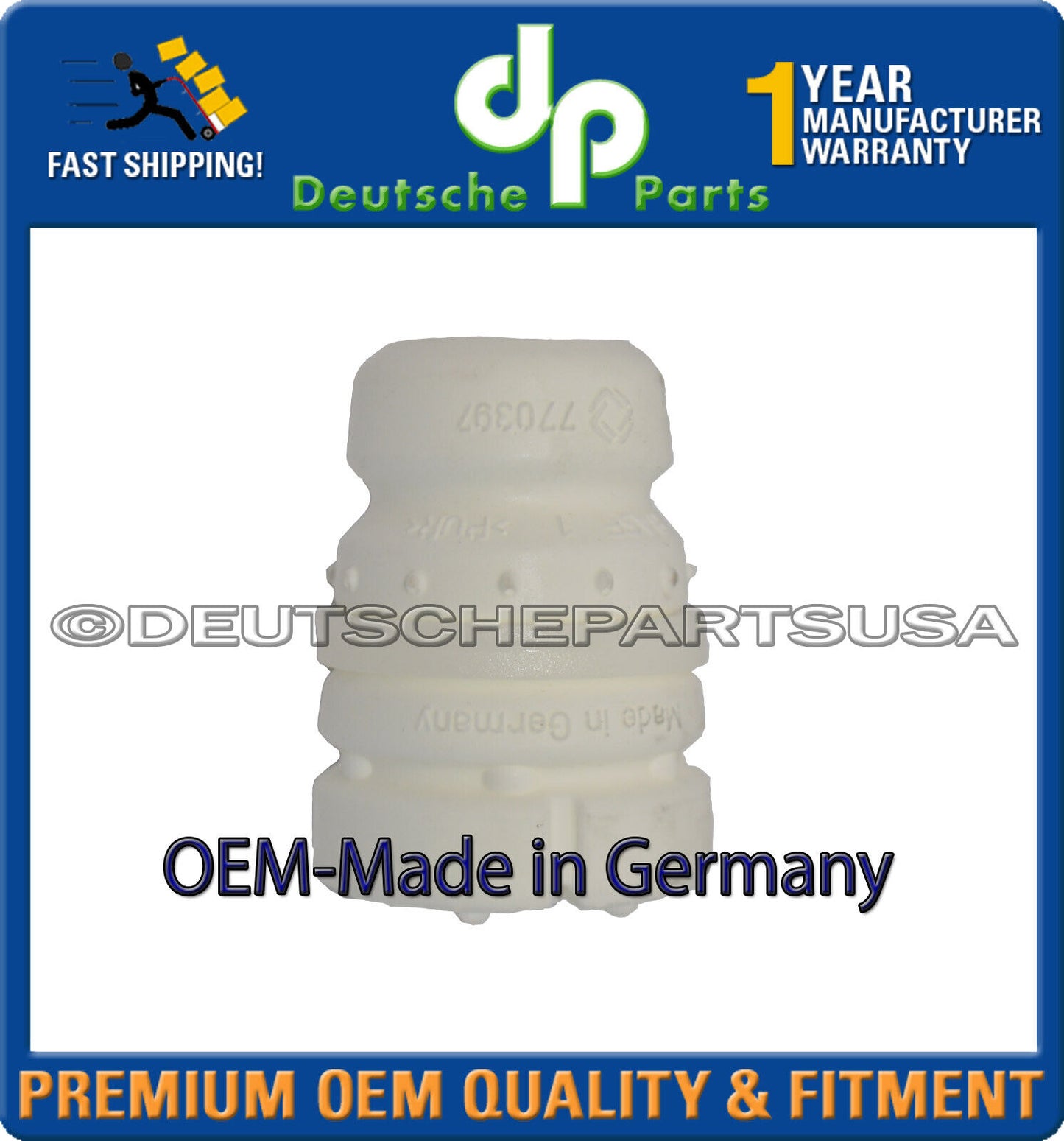 FRONT Strut Bump Stop for MERCEDES W212 E350 L/R Made in Germany 212 321 09 06
