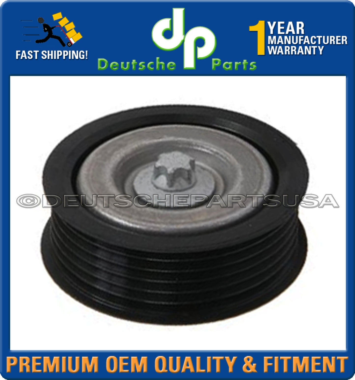 Mercedes M272 M273 Drive Belt Tensioner Idler Pulley 272 202 10 19 2722021019
