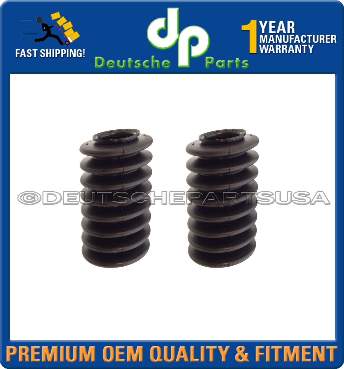 Porsche 911 912 914 Steering Rack Boot 901 347 191 02 90134719102 Set of 2