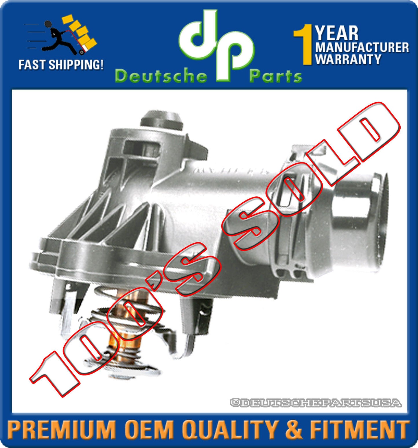 THERMOSTAT for European Cars BMW E46 E81 E82 E83 E85 E87 E88 E90 E91