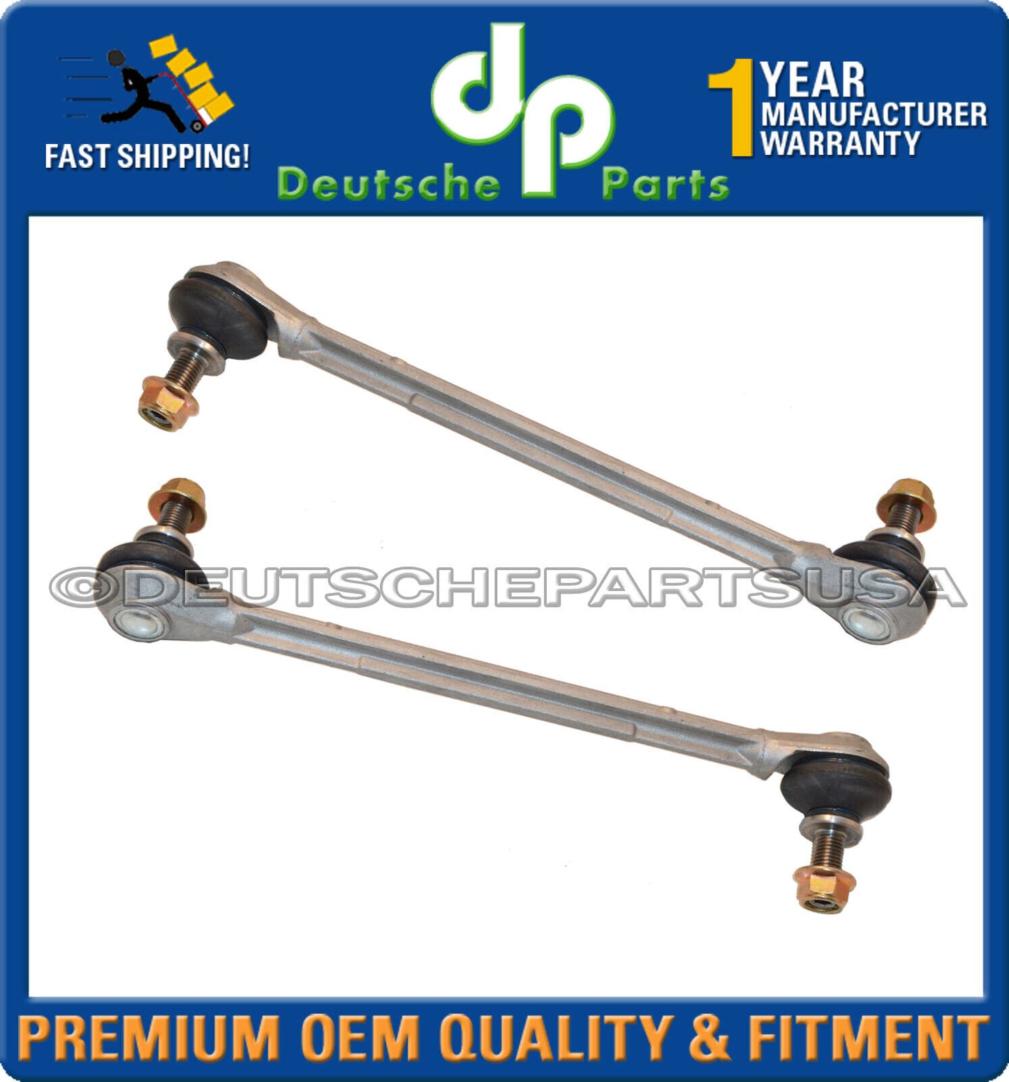 Mercedes W212 4Matic Frt Upper Lower Control Arm Ball Joints Sway Bar L+R Set 4
