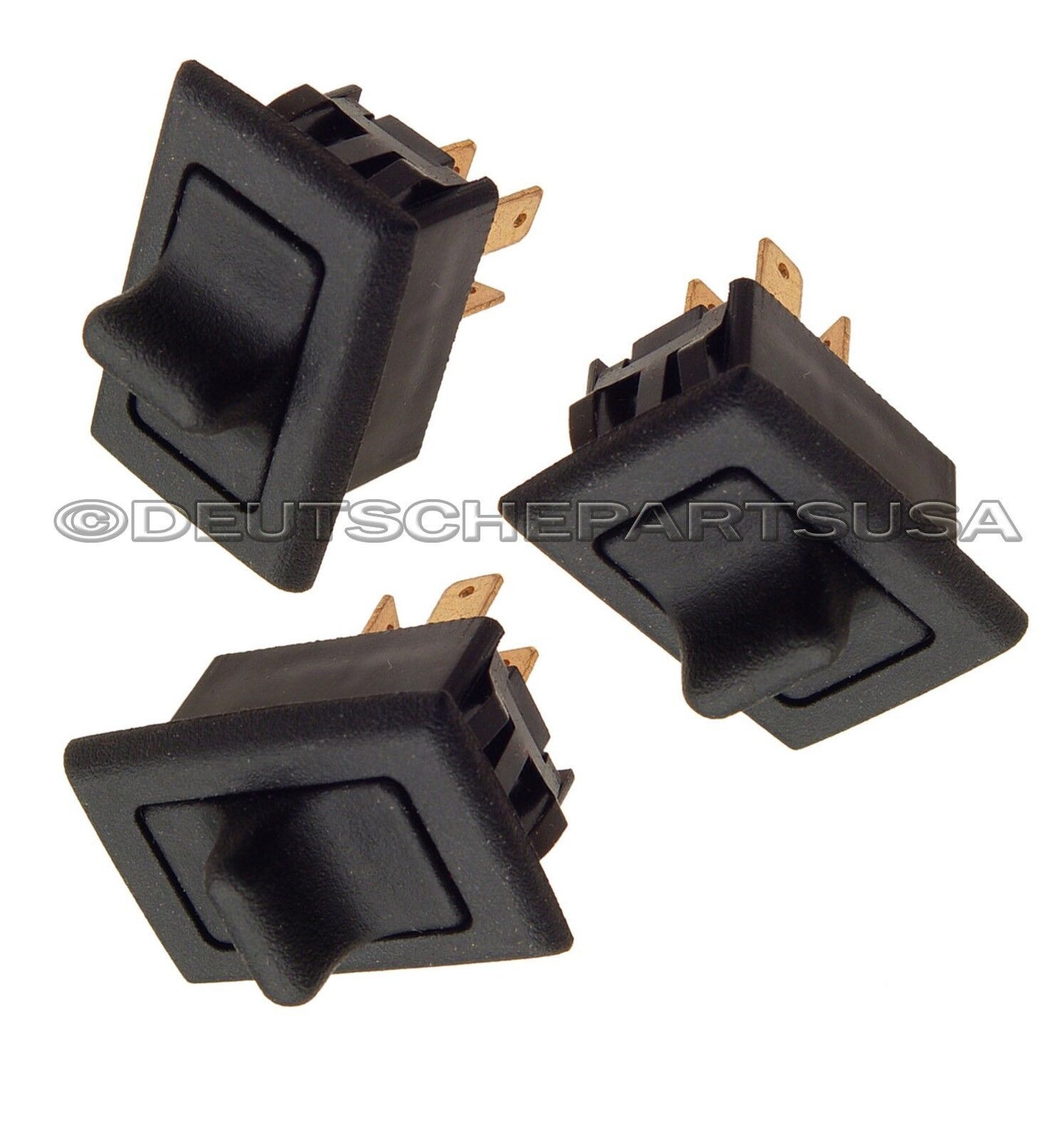 PORSCHE 911 930 912 CARRERA POWER WINDOW DOOR SWITCH 911 613 621 03 SET of 3