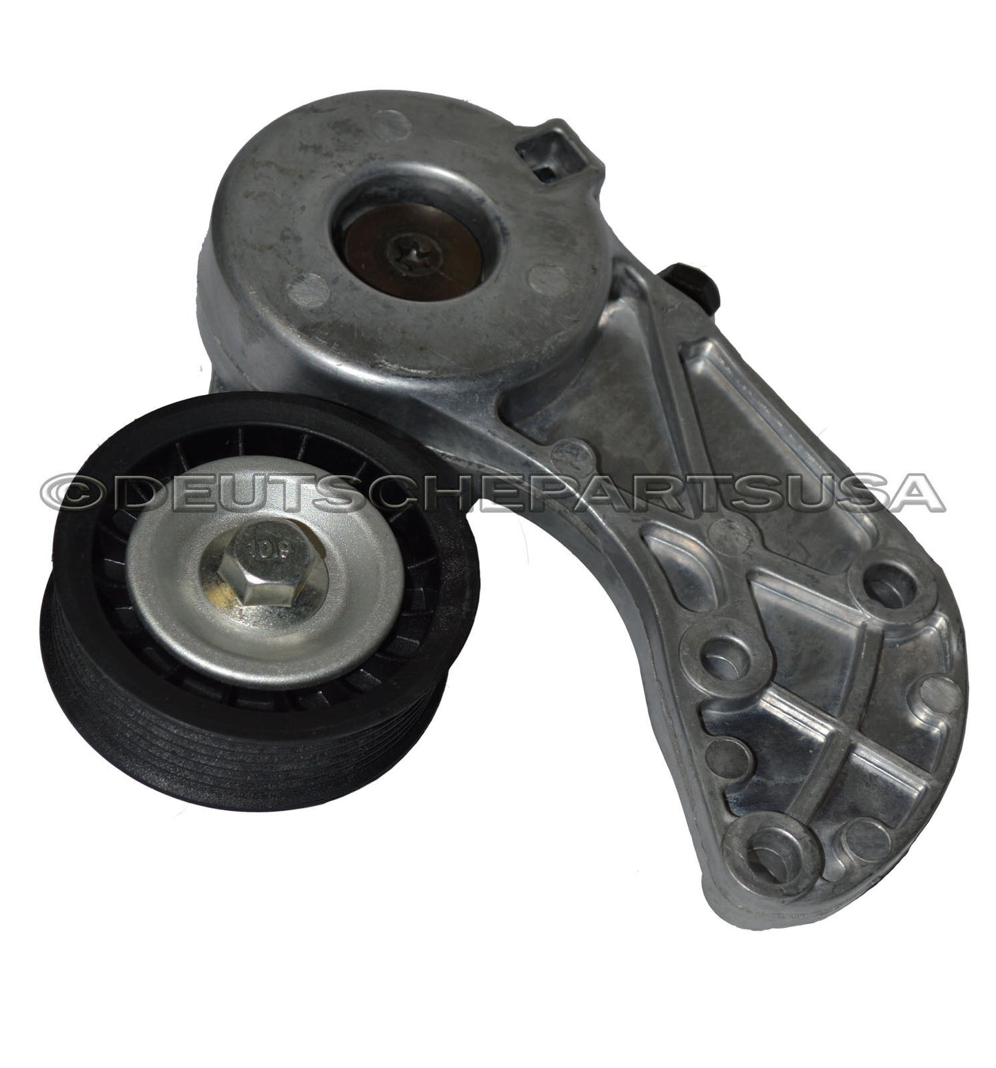 PORSCHE Cayenne Acc. Belt Tensioner Assy. with Roller + Belt 95510236100 Set 2