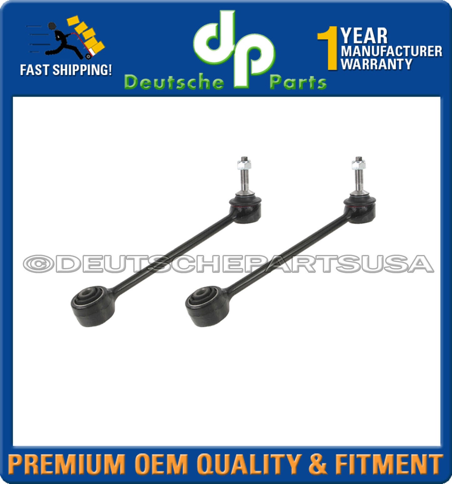 Range Rover Rear LH + RH Toe Link Control Arm Stay RGD500180 Suspension Set
