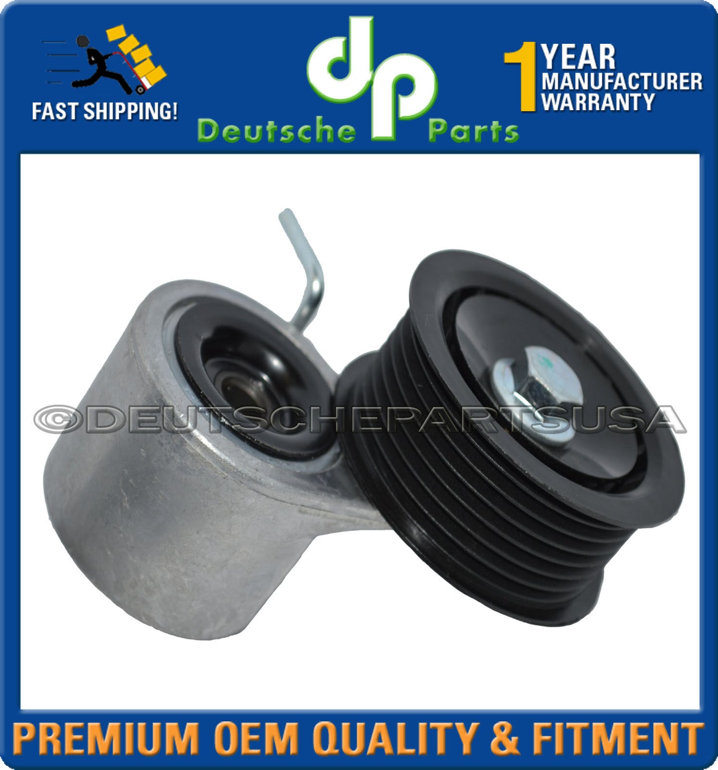 PORSCHE Cayenne Supercharger Belt Tensioner with Roller 958 102 361 10