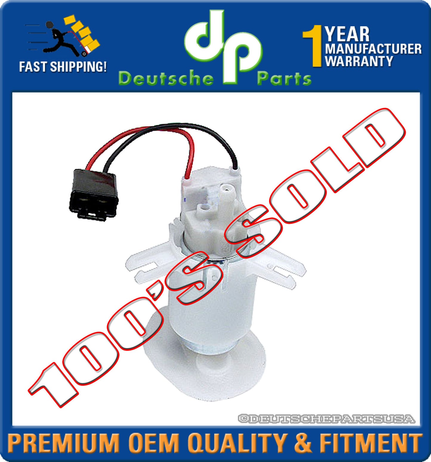Mercedes W163 ML320 430 ELECTRIC FUEL PUMP w/o HOUSING 163 470 35 94 1634703594
