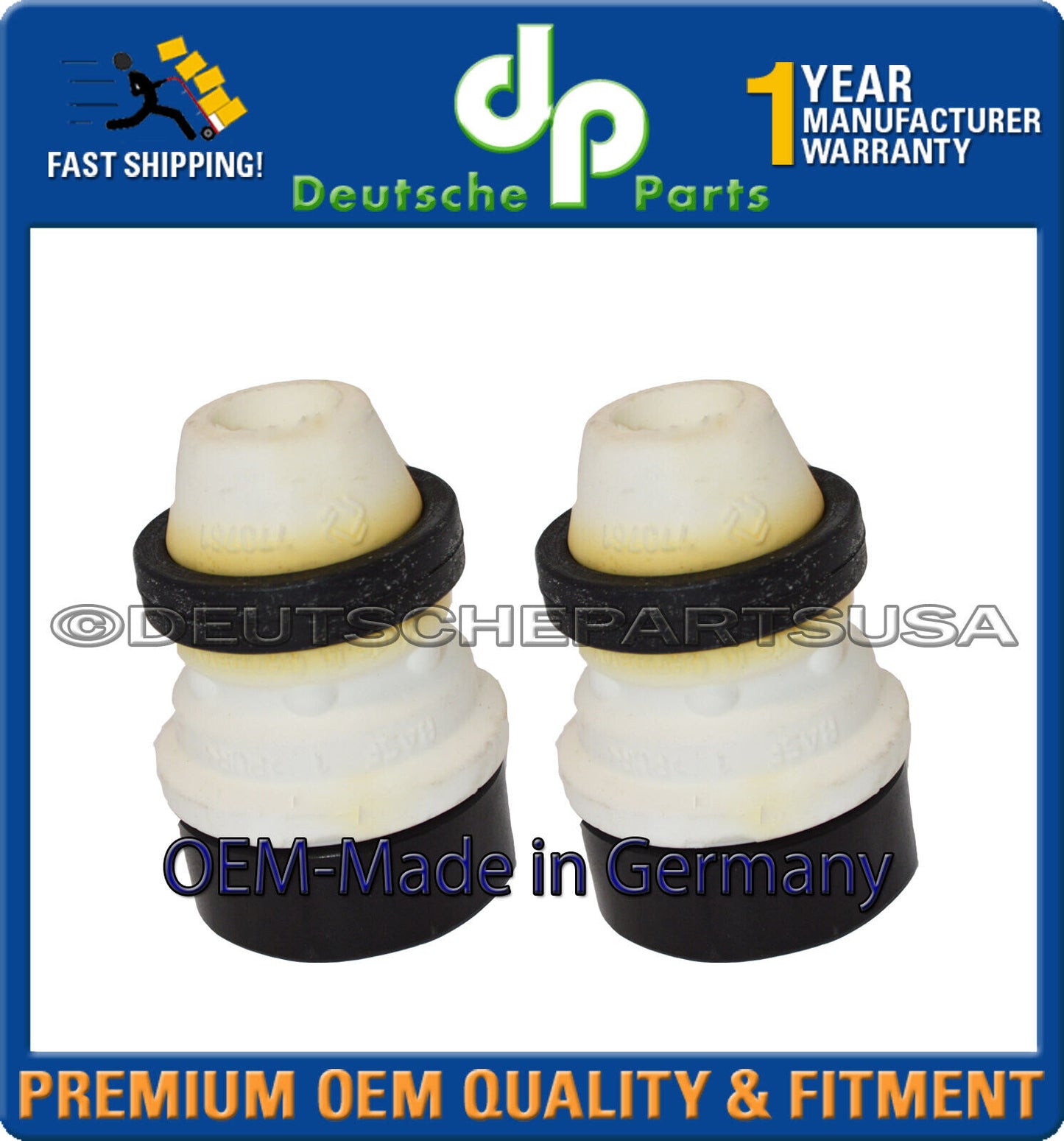 FRONT Strut Bump Stop for MERCEDES ML320 ML350 L+R Made in Germany 1643230044