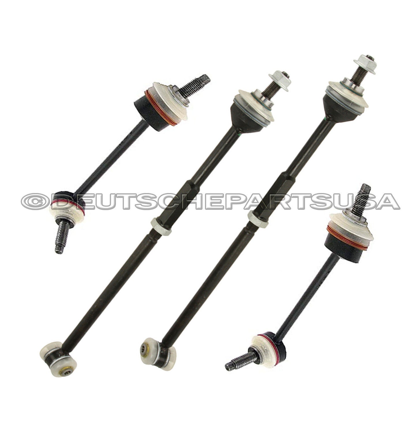 JAGUAR S-TYPE XK XKR REAR TORQUE TOE TIE ADJUSTMENT LINK RODS+ Sway Bar Links 4