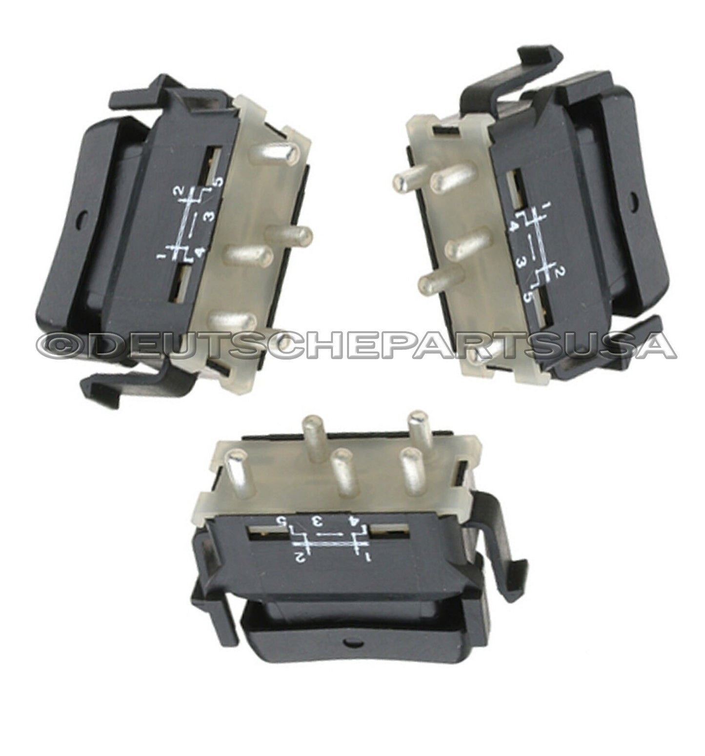 PORSCHE 944 951 T 968 POWER WINDOW DOOR SWITCH 95161313300 951 613 133 00 Set 3