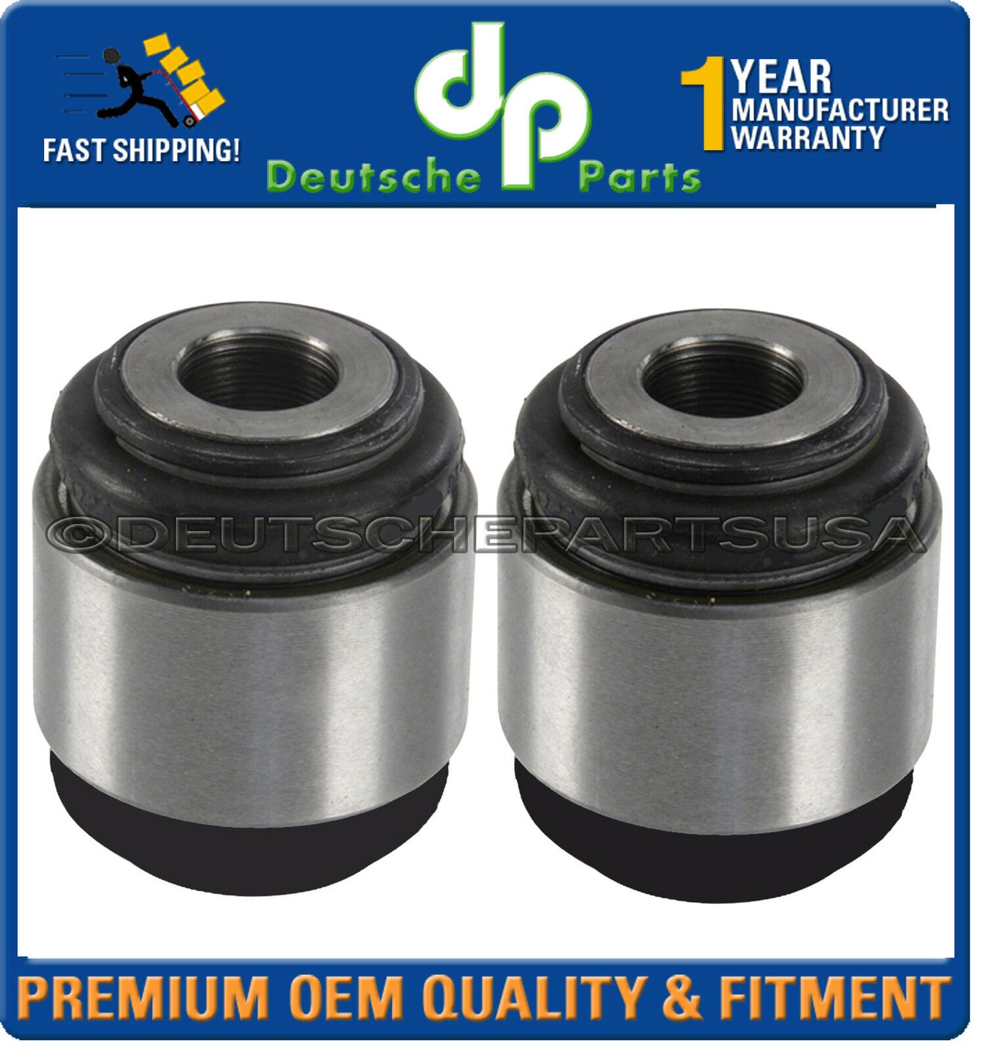 JAGUAR XJR XJ8 XK8 XJ12 XJ6 VANDEN PLAS LOWER REAR SHOCK BUSHING BUSHINGS