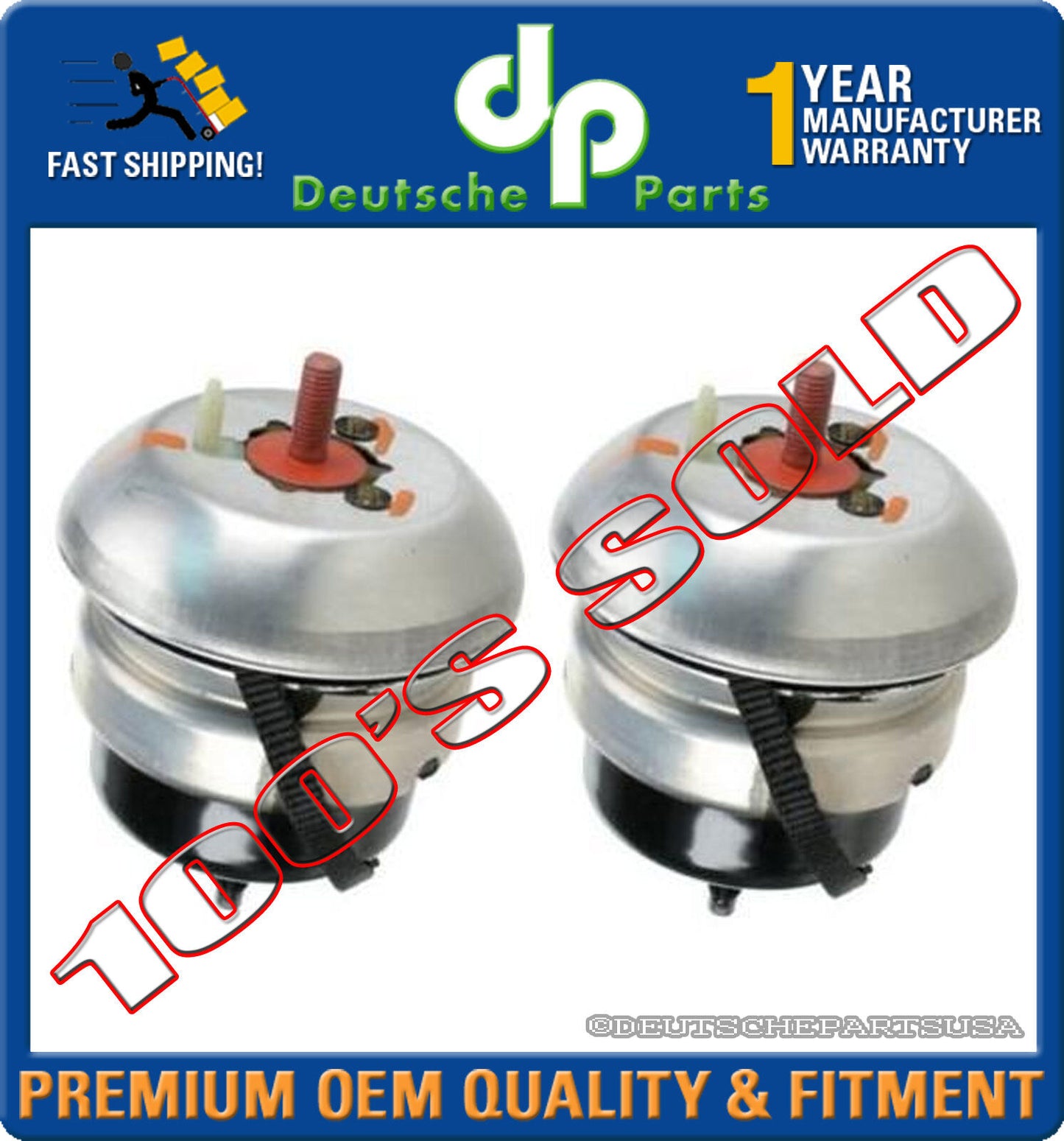 JAGUAR S-TYPE S Type 3.0 V6 Engine Motor Mount Mounts C2C 31215 / C2C31215 PAIR