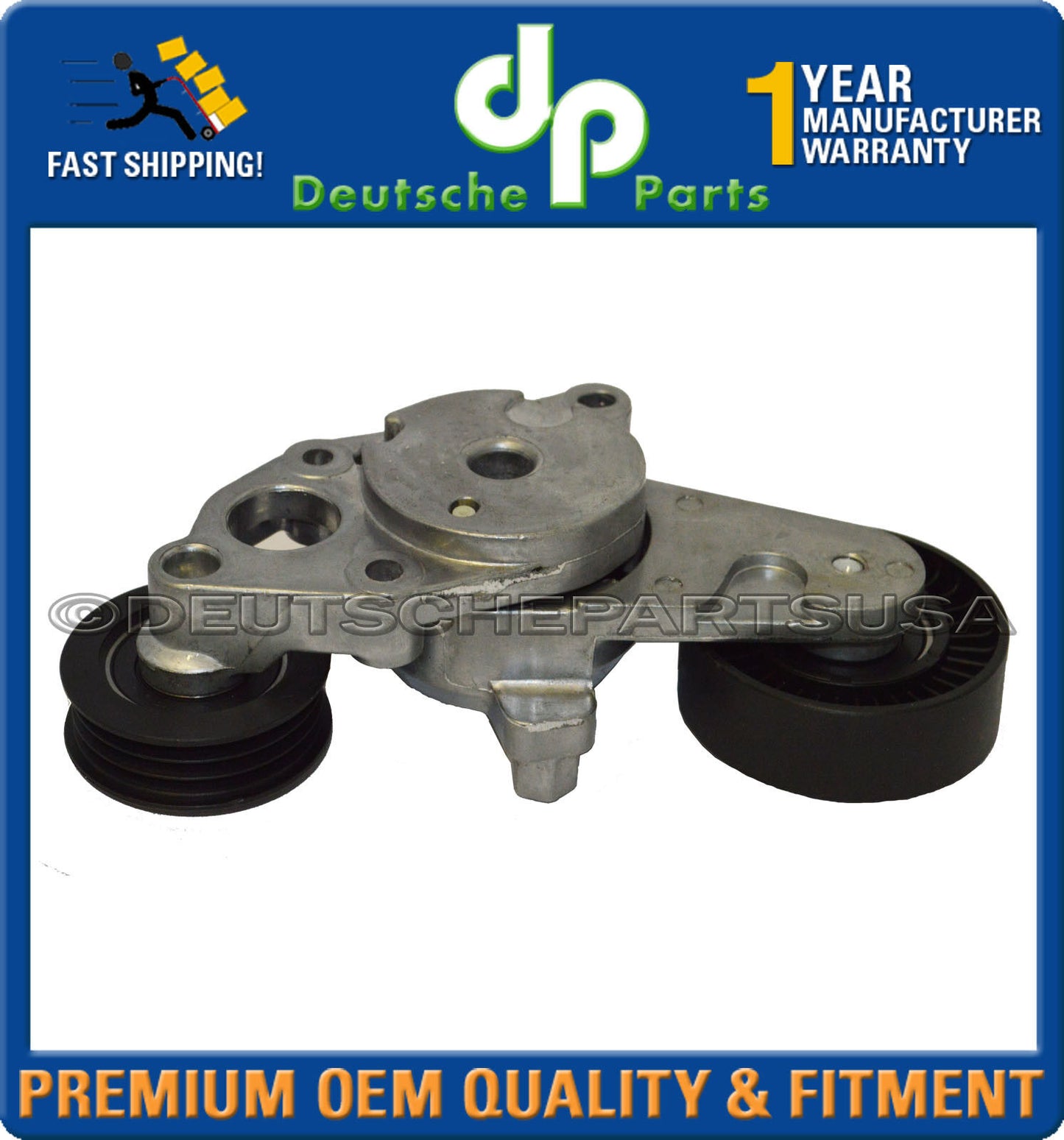 TOYOTA Camry Belt Tensioner Assembly w/ Two Tensioner Pulleys 16601-0V010