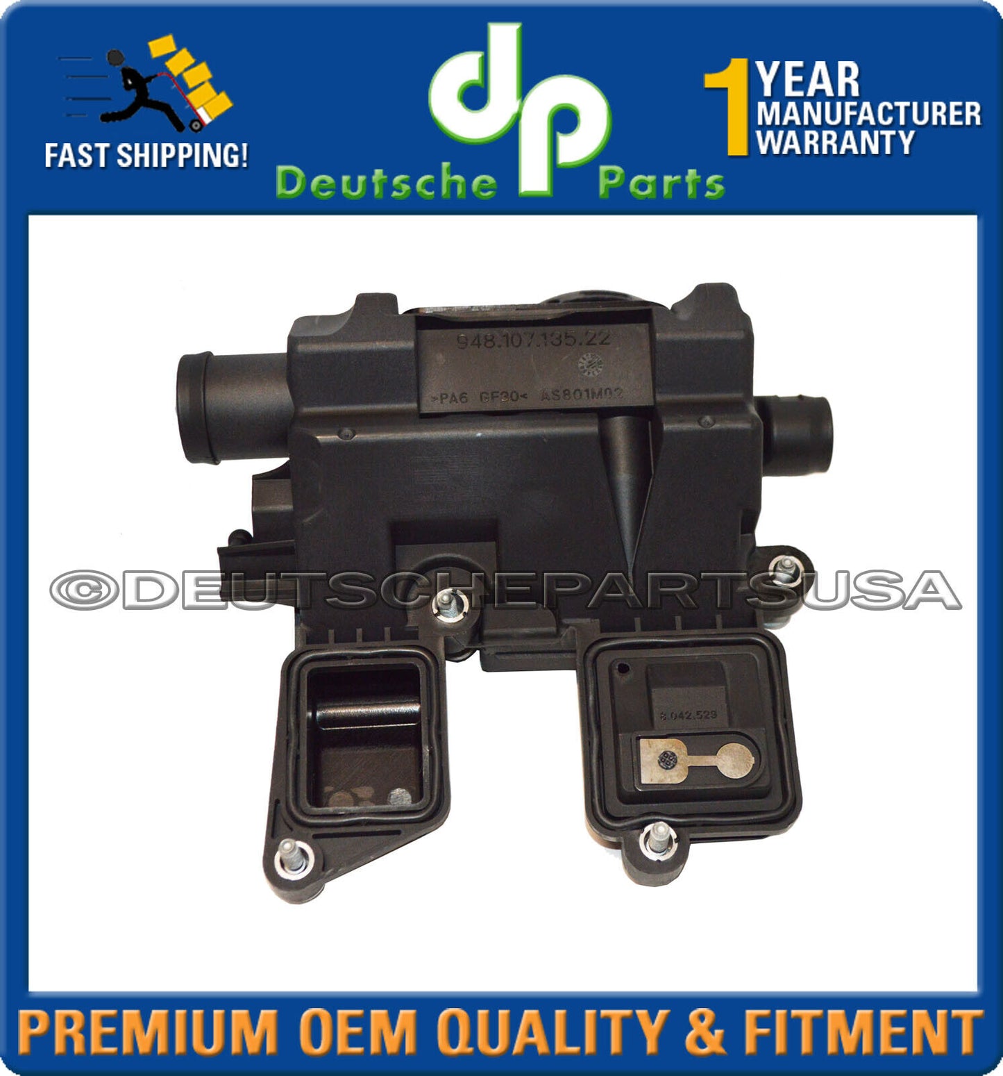 Porsche PANAMERA CAYENNE CRANKCASE VENT VALVE ENGINE Oil Separator 94810713522