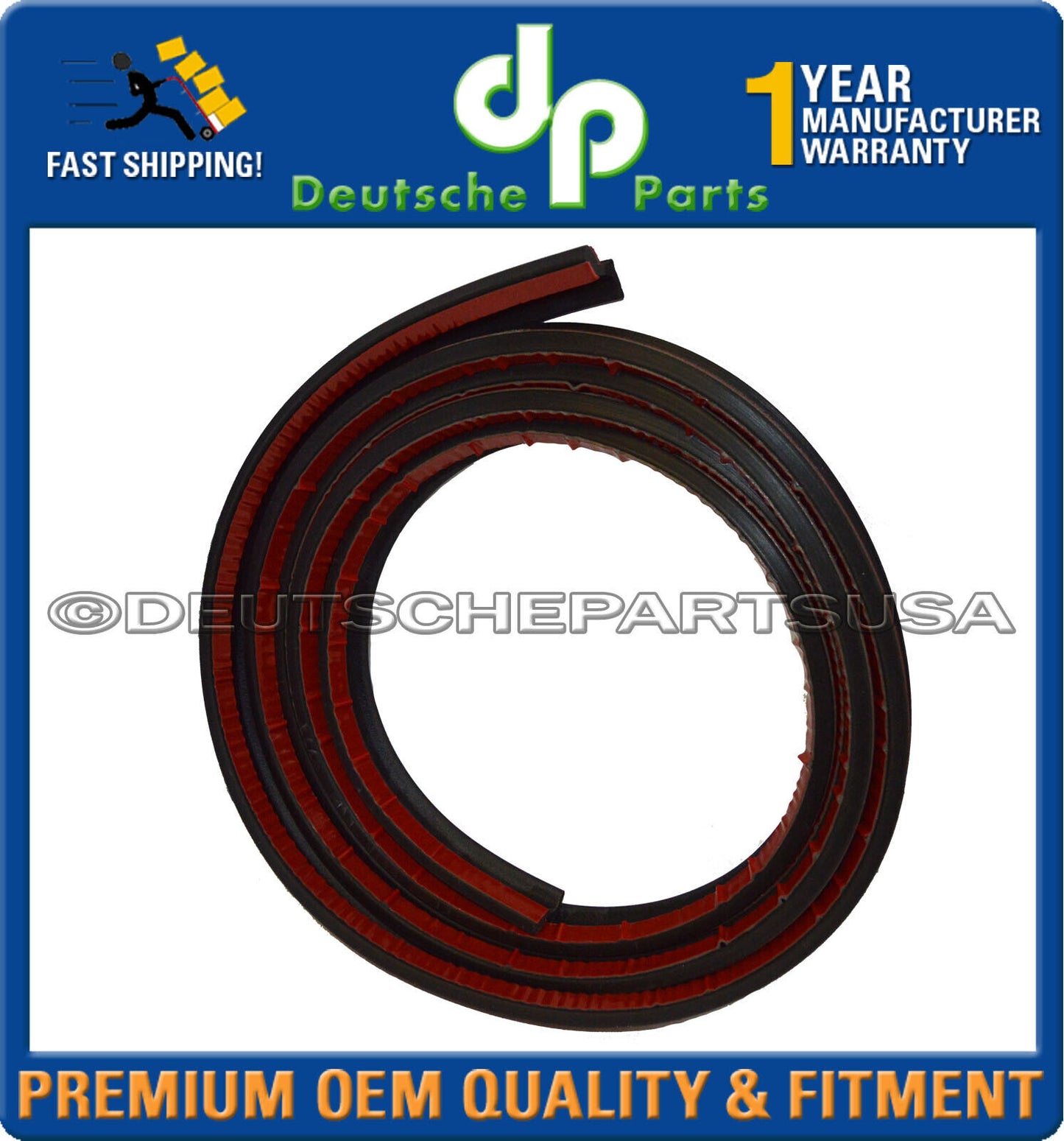 FOR PORSCHE 911 997 987 WINDSHIELD WINDSCREEN MOULDING RUBBER SEAL 99754190109