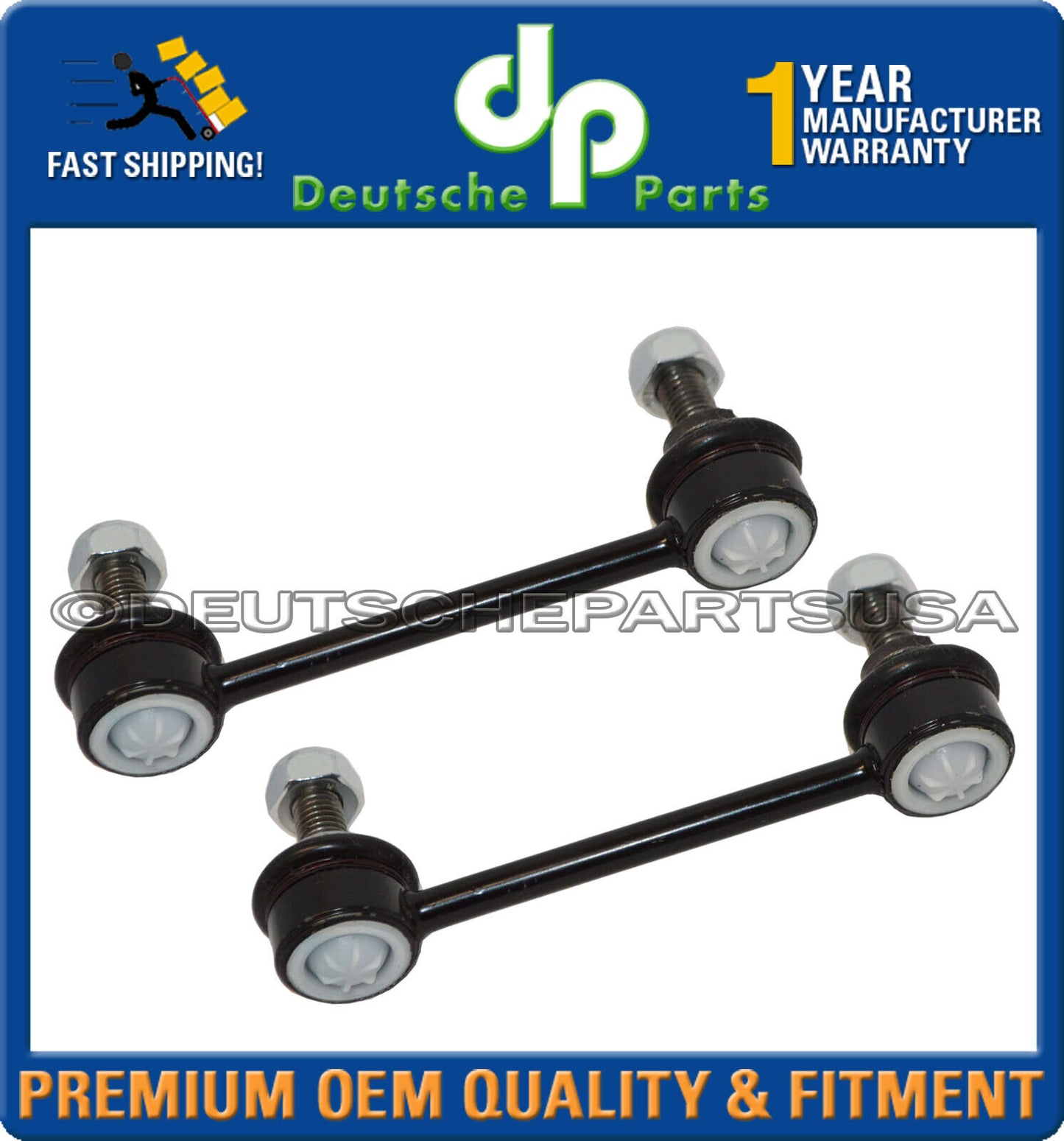 Porsche 911 993 Sway Stabilizer Bar Drop Link Links REAR 99333307303 LH+RH SET 2