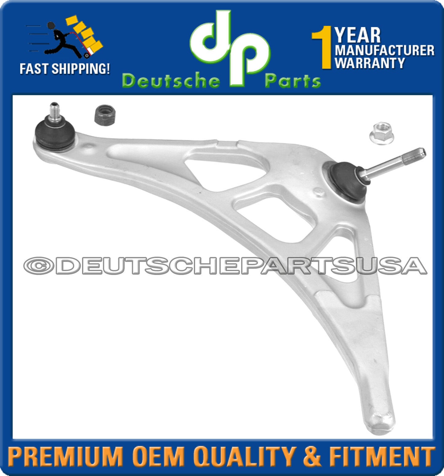 FRONT LEFT LOWER CONTROL ARMS BALL JOINTS 31 12 2 229 453 for BMW E46 M3 2001-06