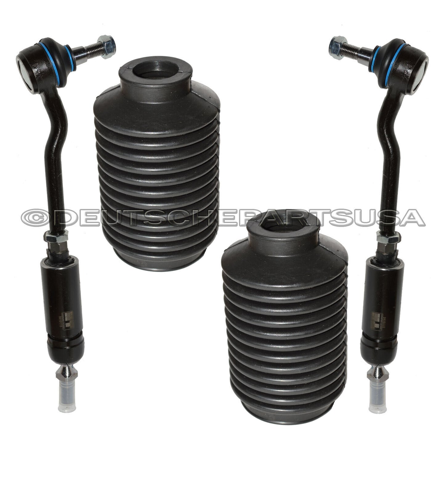 PORSCHE 993 911 STEERING TIE RODS BOOTS SWAY STABILIZER BAR LINKS L + R SET 8