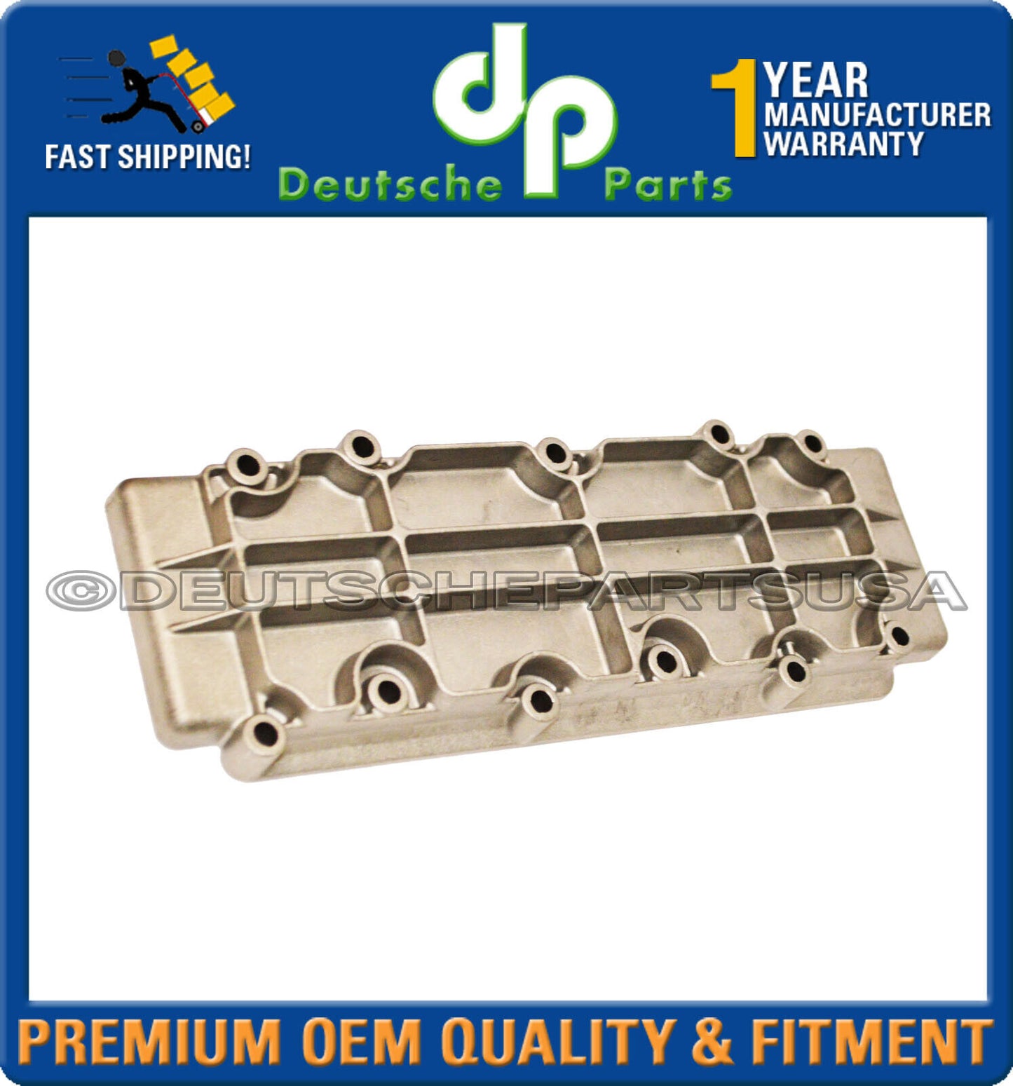 For Porsche 911 914 930 Lower Engine Valve Cover (Exhaust) 93010511605 Set of 2