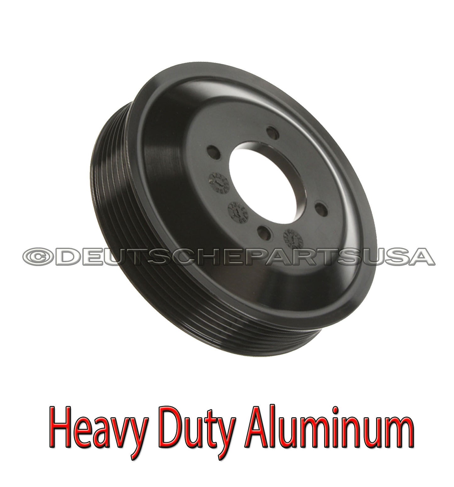 WATER PUMP PULLEY 11511739527 - HEAVY DUTY UPGRADE - ALUMINUM for BMW E36