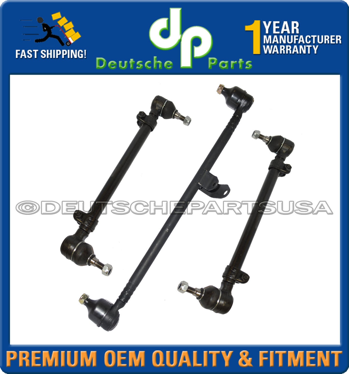 Mercedes R107 300SL Control Arm Ball Joints Tie Rod Sway Bar Suspension Kit 15pc
