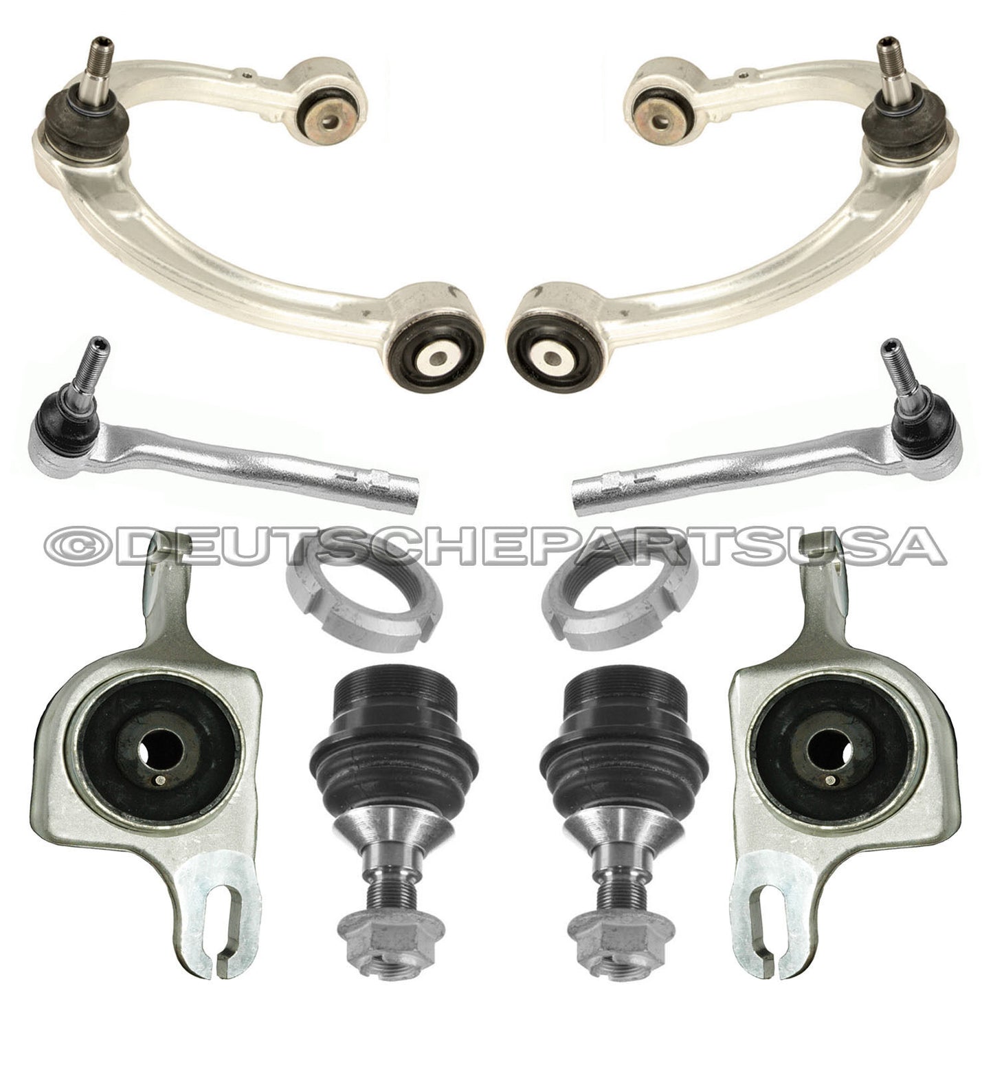 Mercedes W251 R350 R320 R500 Control Arm Ball Joint BUSHING SUSPENSION Kit 10 Pc