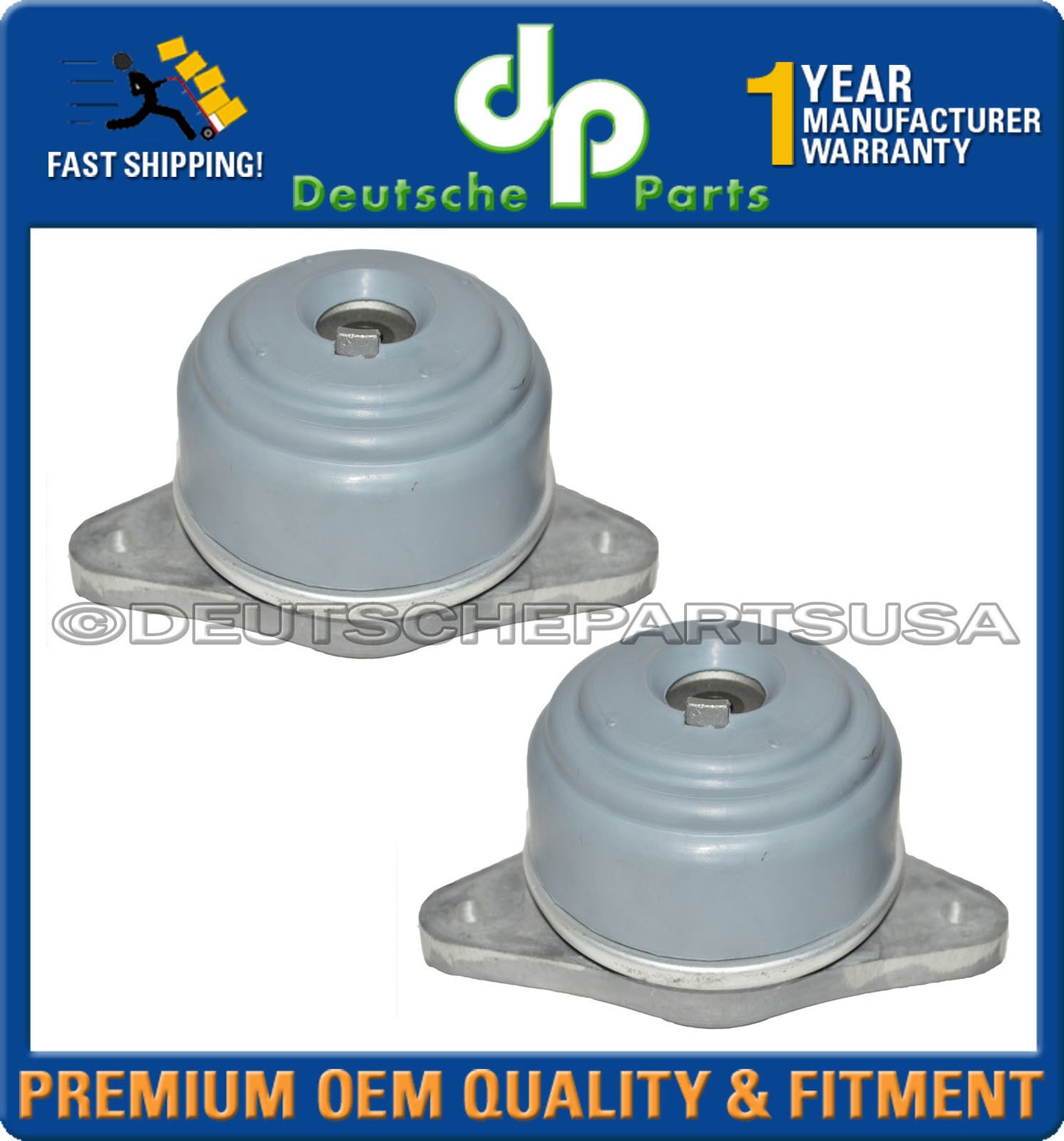 HYDRAULIC ENGINE MOTOR MOUNT MOUNTS for MERCEDES W204 2042401517 LH + RH SET 2