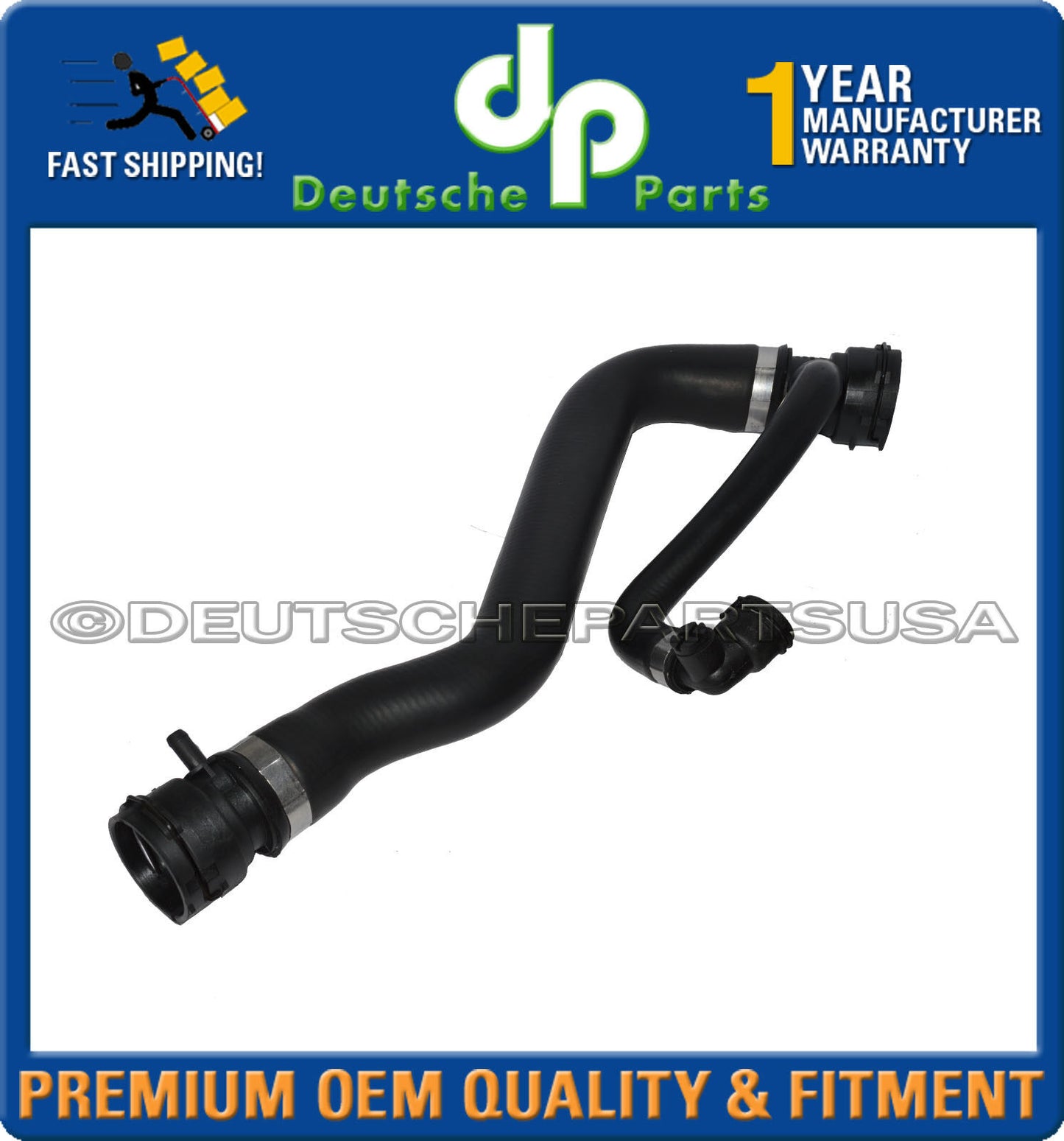BMW 1er 3er E88 E91 E93 E90 E92 X1 E84 Water Pipe Radiator Hose 17127531768
