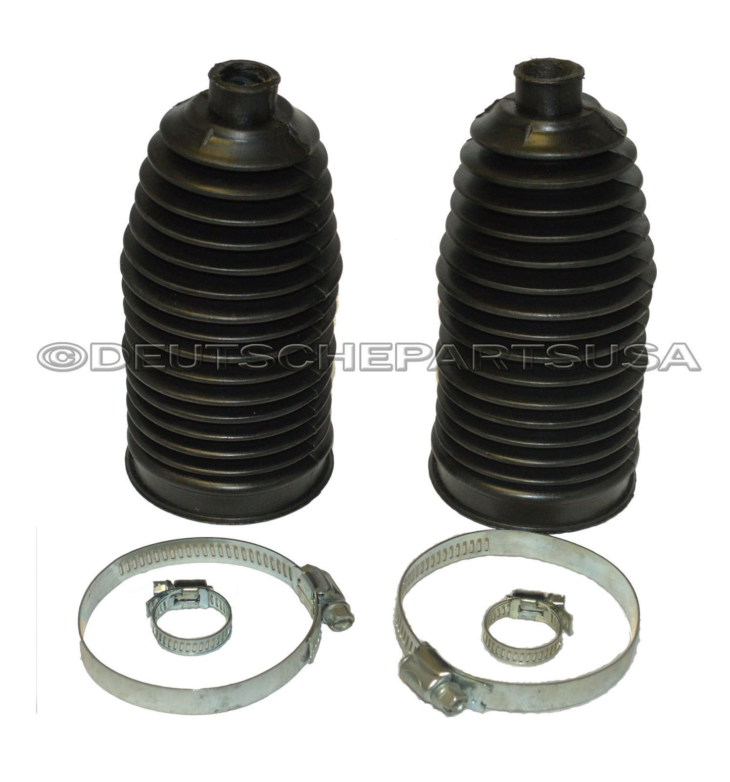 Tie Rod Rods Inner + Outer ASSEMBLY + RACK BOOT KIT for PORSCHE CAYENNE SET 4