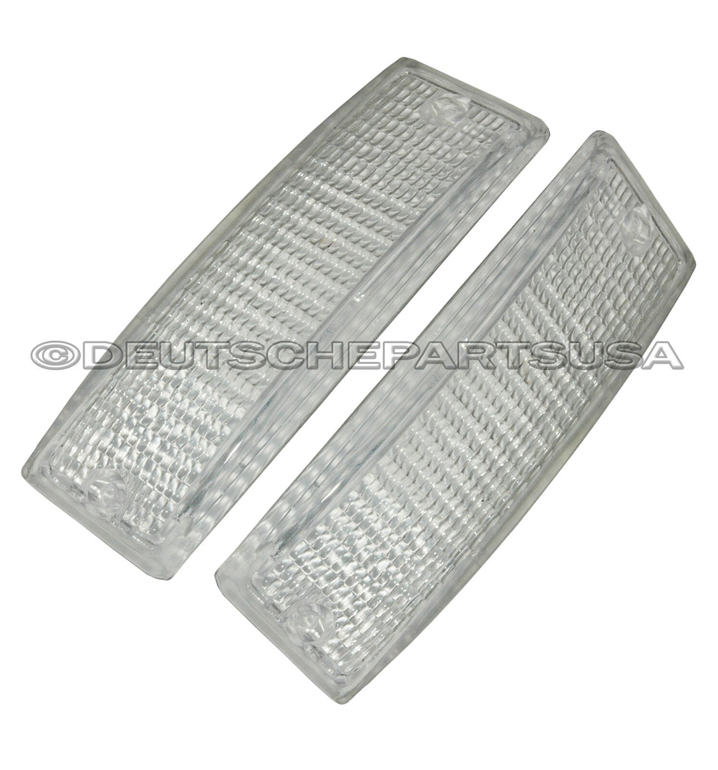 Clear Turn Signal Lens SET of 2 For: Porsche 911 930 LEFT + RIGHT 91163191500