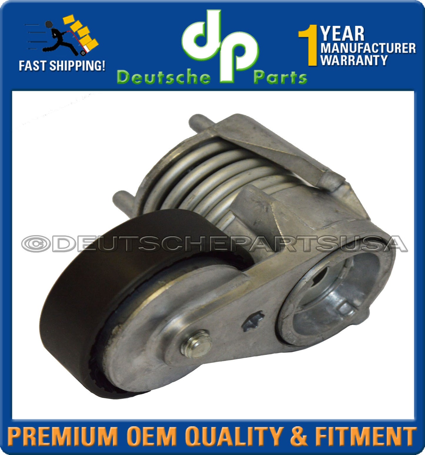A/C Compressor to Crankshaft Belt Tensioner For Volvo C30 C70 S40 V50 31251654