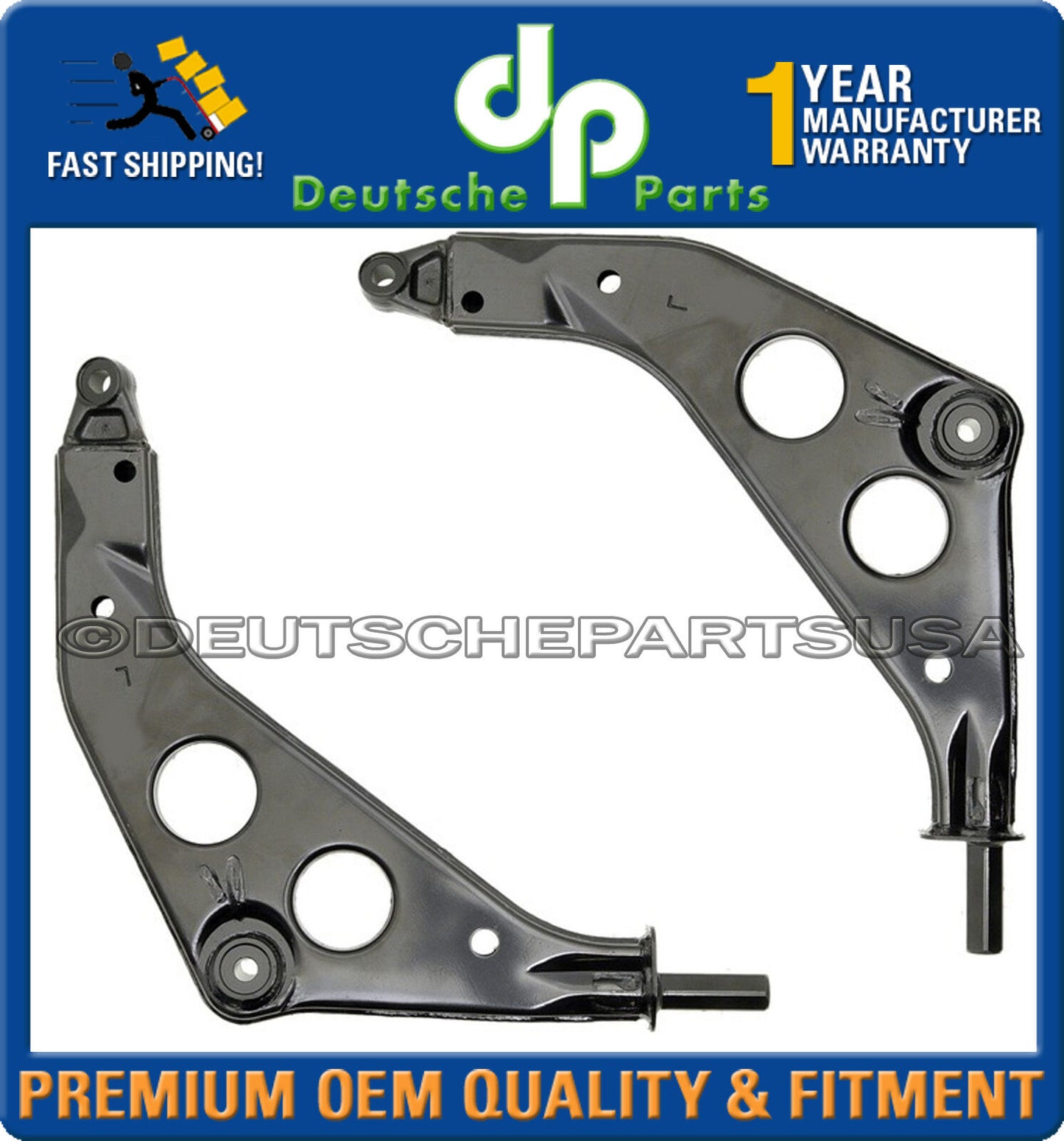 MINI COOPER FRONT LEFT RIGHT CONTROL ARM ARMS 31126761409 + 31126761410 SET