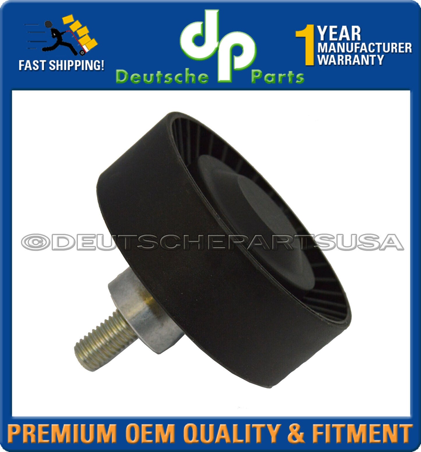 Acc. Drive Belt Idler Pulley 06E 903 341 G For Audi A4 A5 A6 Quattro Q5 Q7 S4 S5