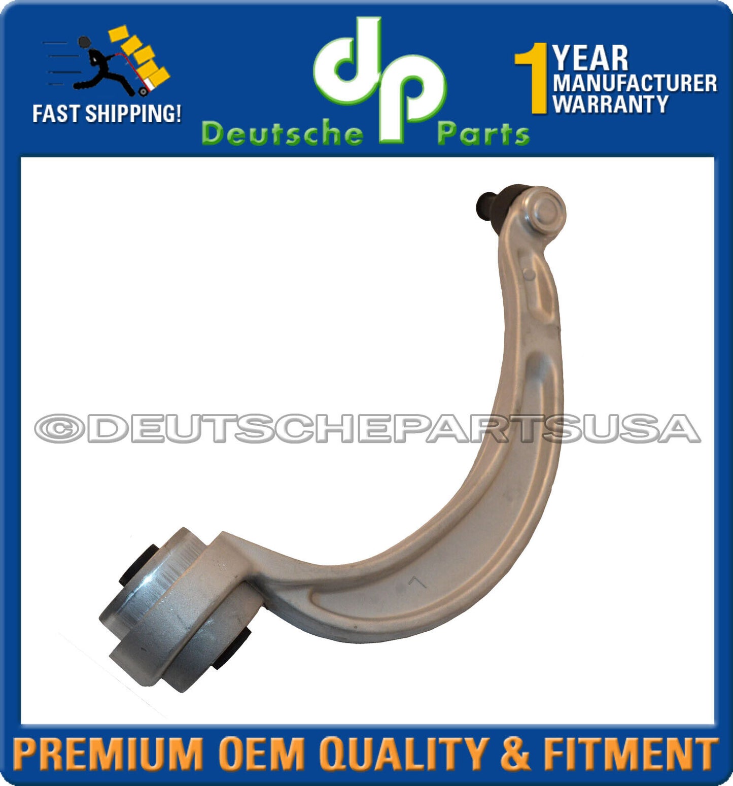 Porsche Macan Front Lower Forward Rearward Control Arms Ball Joints Set of 6