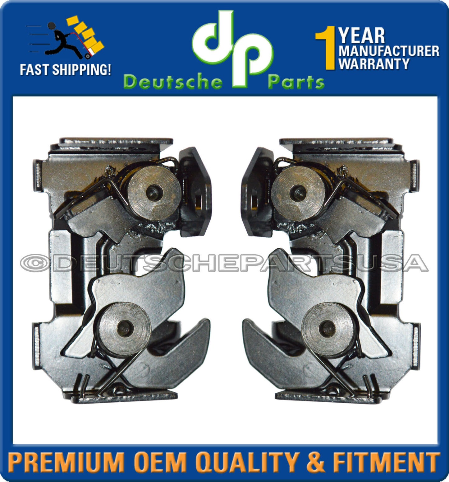 Front Engine Hood Catch Latch L+ R For Mercedes W204 W207 W212 2048800260 SET 2