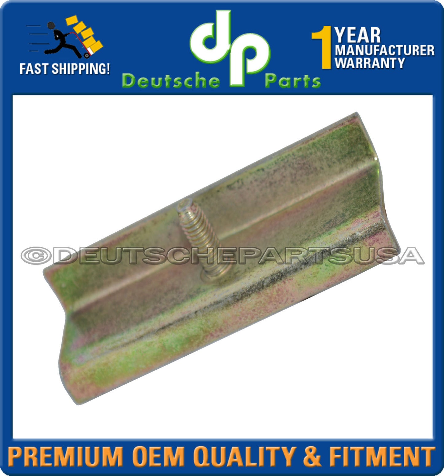 Porsche 911 912 930 Bracket for Front Spoiler Brand New 91150302300 SET of 7