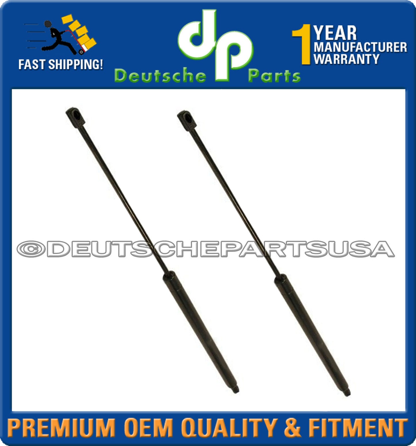 New Mercedes Benz Vito Bus 638 Trunk Support Lift Lifts - Set of 2 6389800364