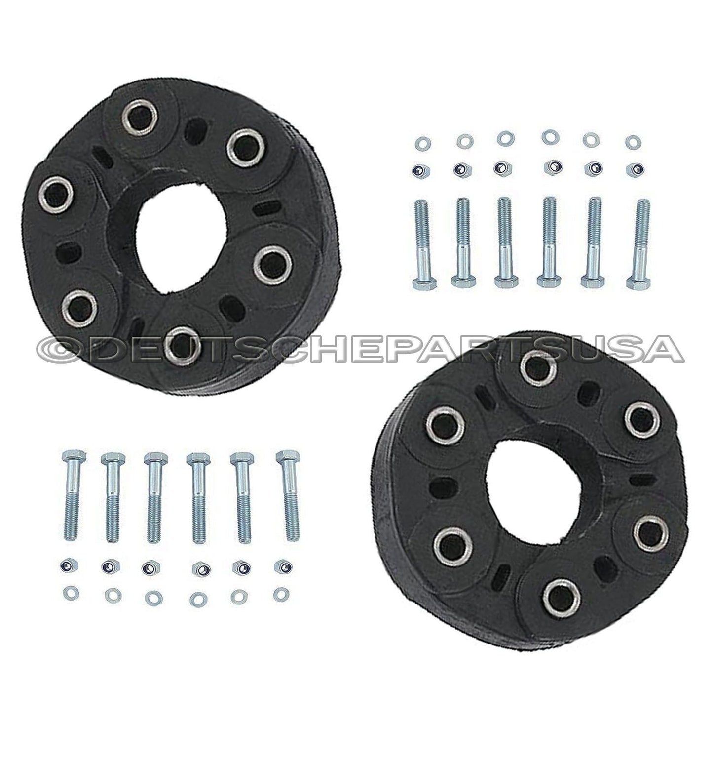 DRIVE SHAFT FLEX JOINT DISC KIT for MERCEDES FRONT + REAR 2 x 2304100115 SET 2