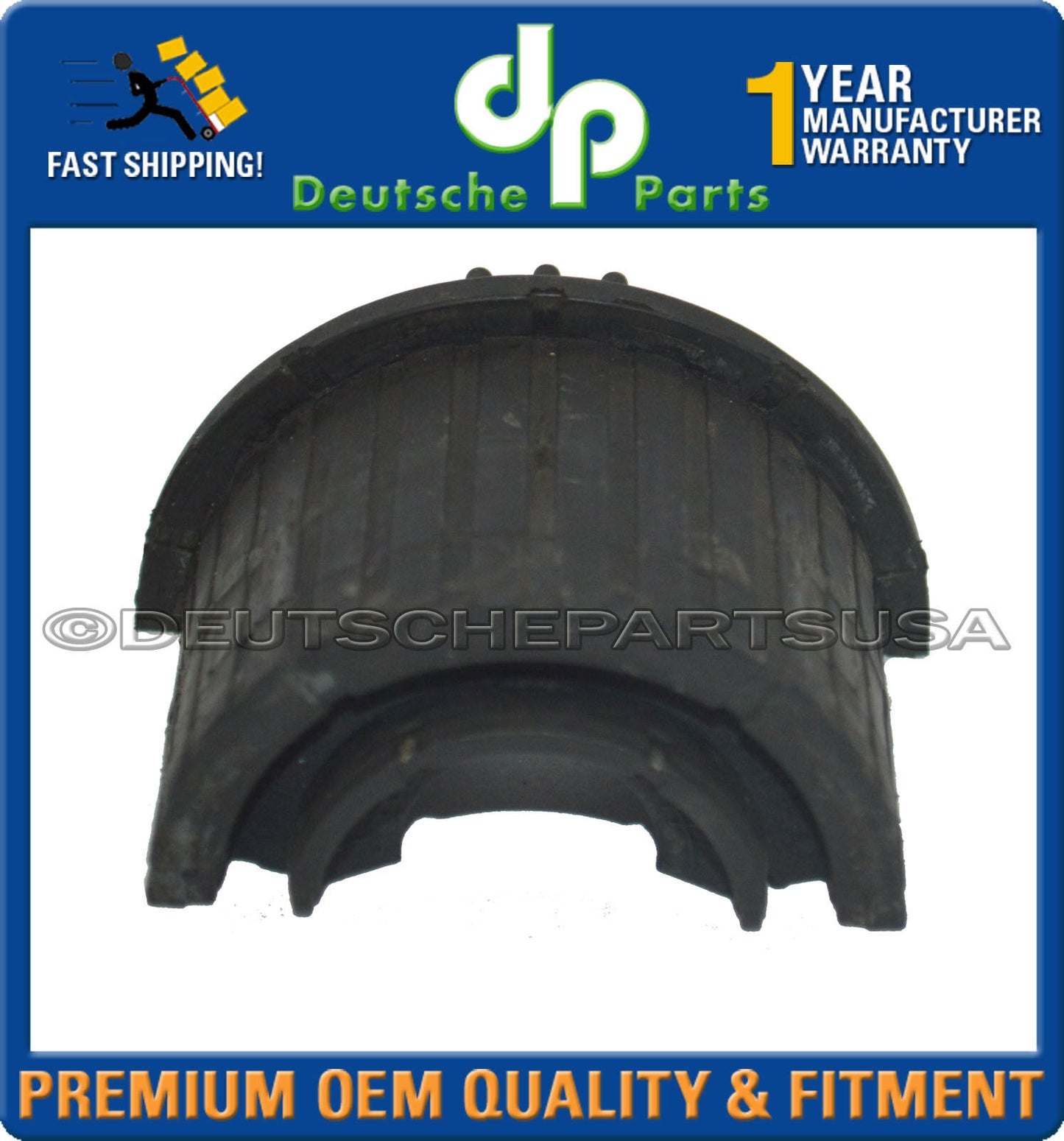 PORSCHE Panamera Front Stabilizer Sway Bar Bushing 97034379305 97034379205 SET 2