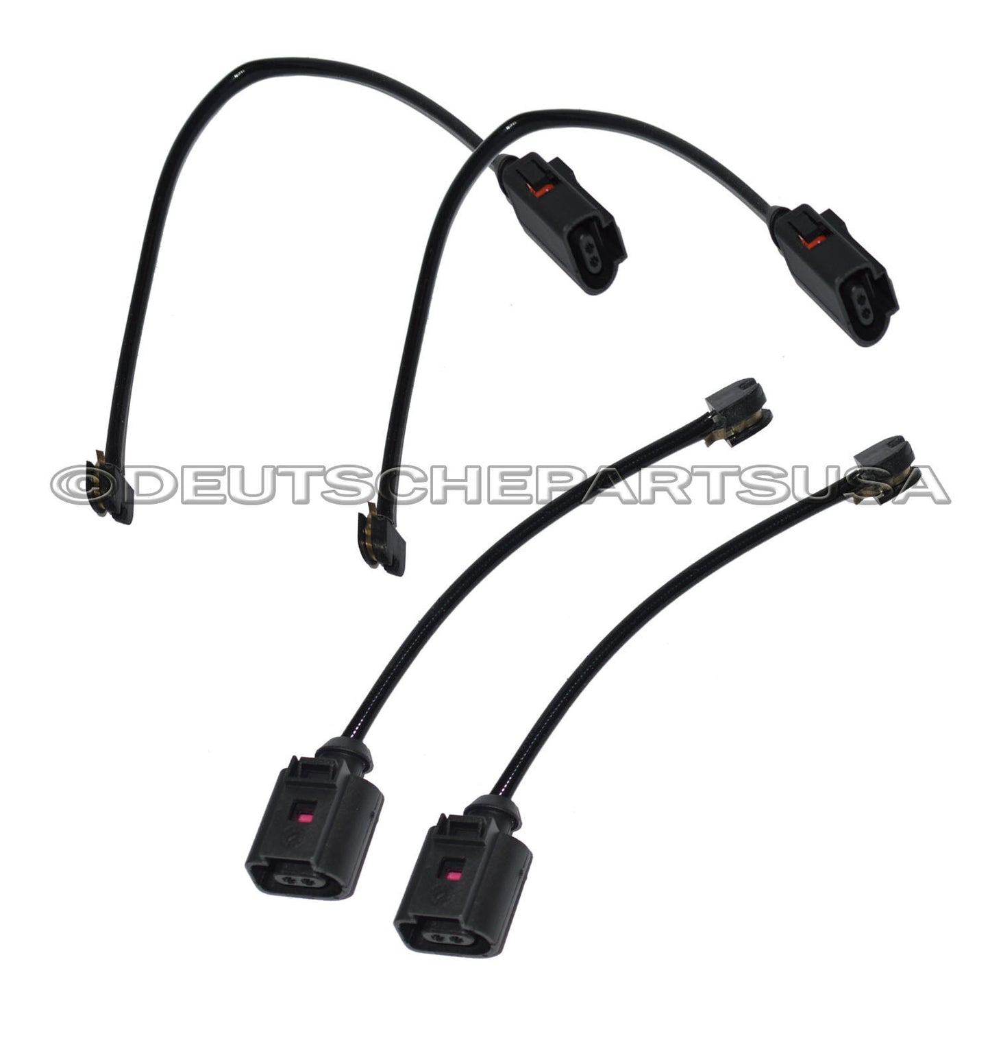 VW Touareg FRONT REAR LH + RH Brake Pad Sensor 7P0907637A 7P0907637C Set of 4