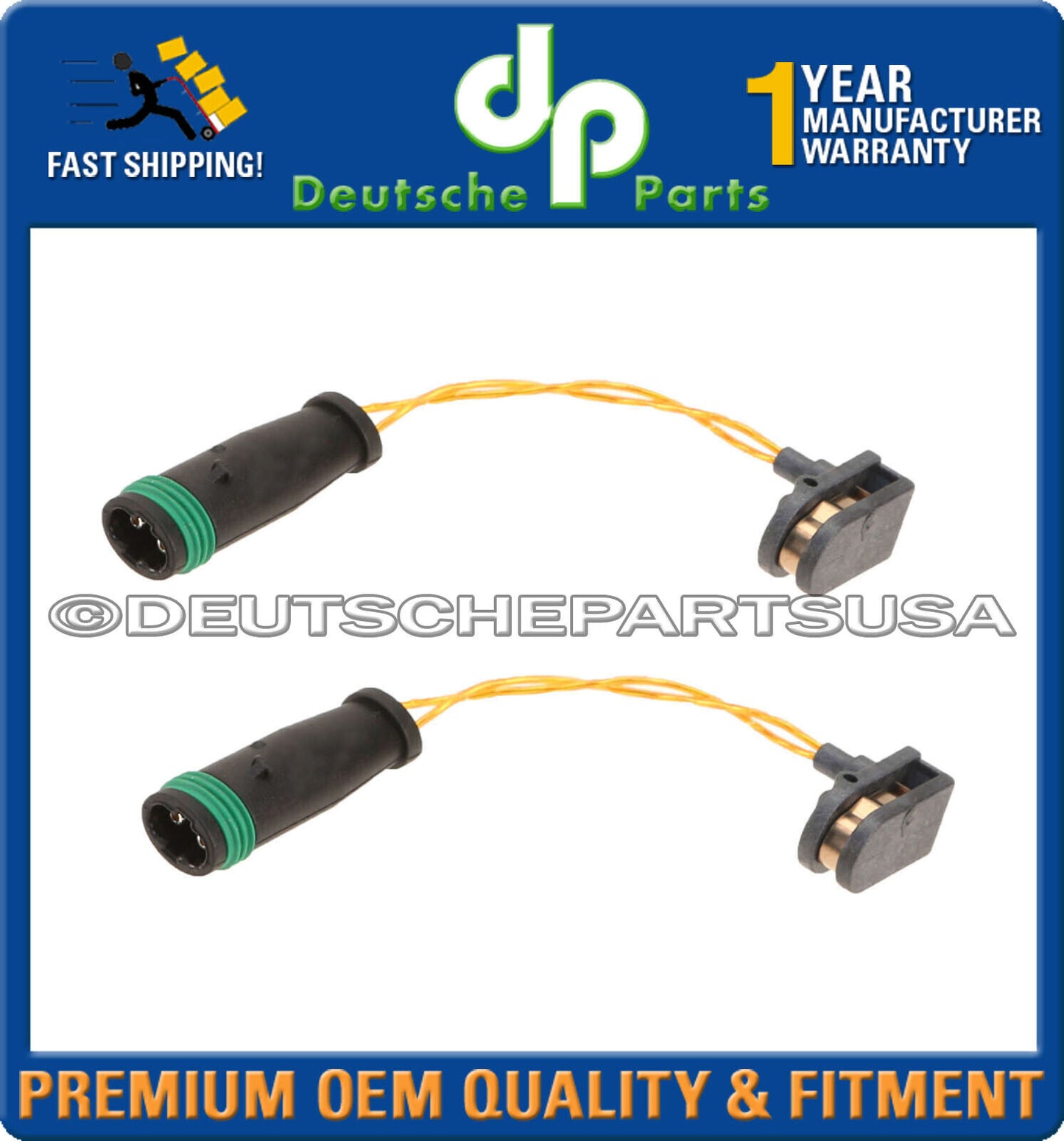 FOR MERCEDES SPRINTER 2500 3500 4500 FRONT BRAKE PAD SENSOR L+R 9065401517 2PC