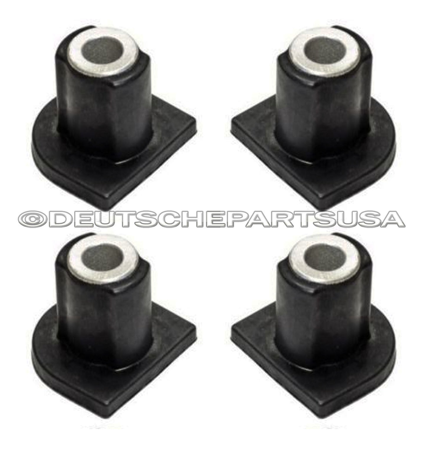 Mercedes W163 ML320 ML500 Steering Rack & Pinion Mount Bushing 1634630066 Set 4