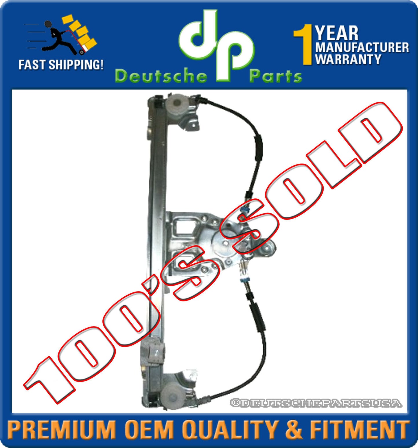W140 S420 S500 S320 S300 S400 500SEL 400SE 300SD REAR LEFT WINDOW REGULATOR