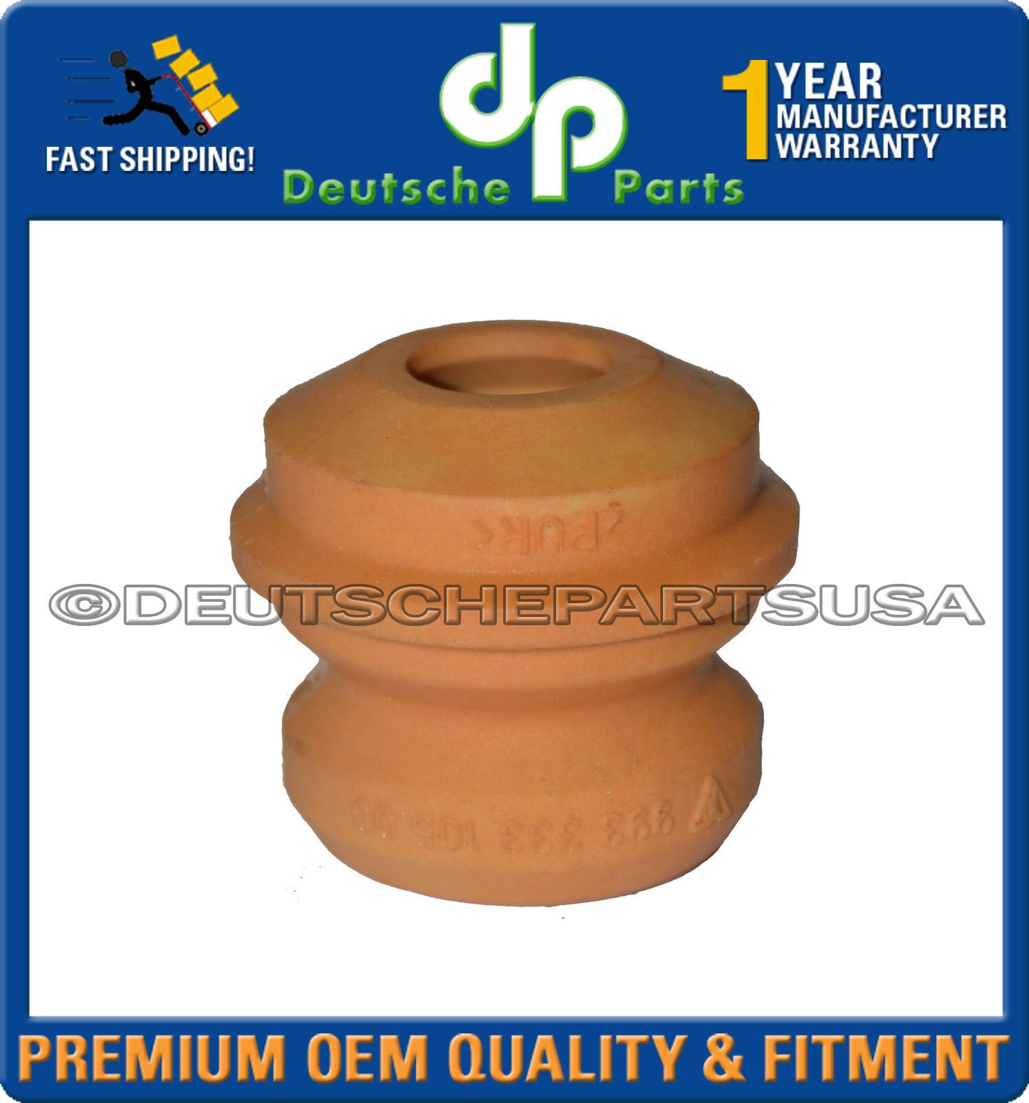 PORSCHE 911 Rear Rubber Bump Stop 95-98 LH / RH 99333310500
